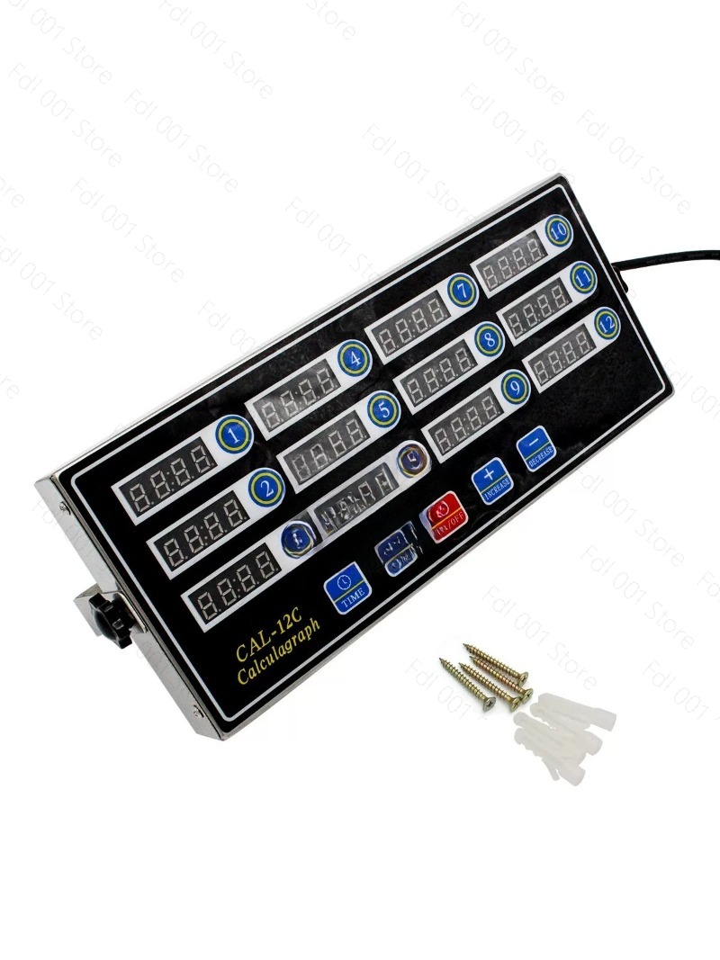 Kitchen Baking - Commercial 12-Channel Timer Kitchen Reminder Baking