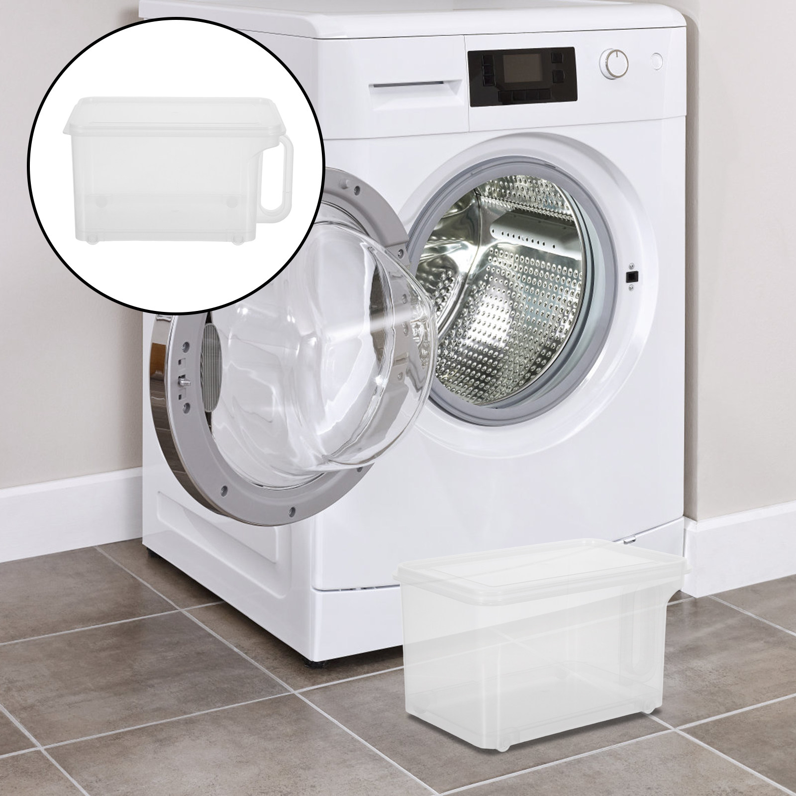 Kitchen Baking Soda - Airtight Laundry Detergent Storage Container Reusable