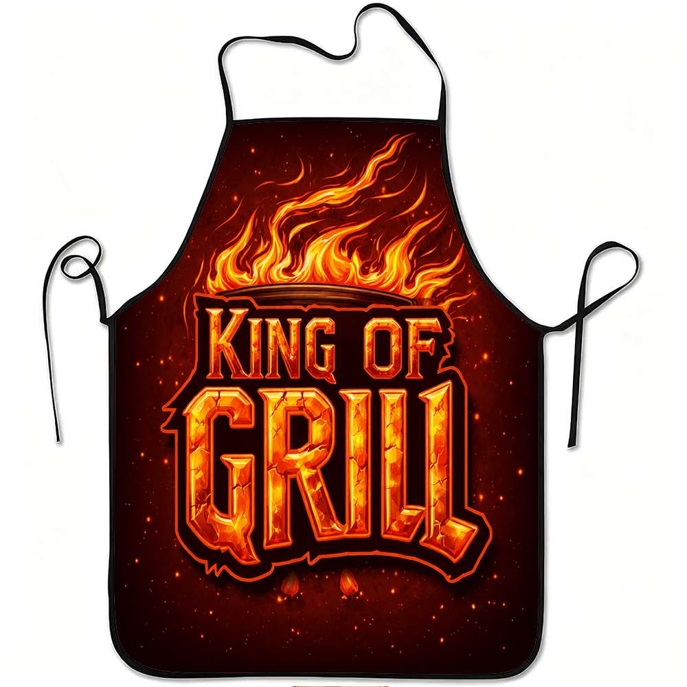 Kitchen Baking Ideas - 1 Piece of Bbq King Apron,
