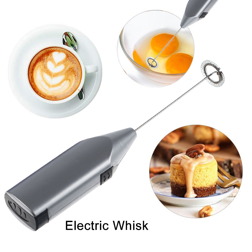 Kitchen Baking Blender - Mini Mixer Battery Operated Milk Wand