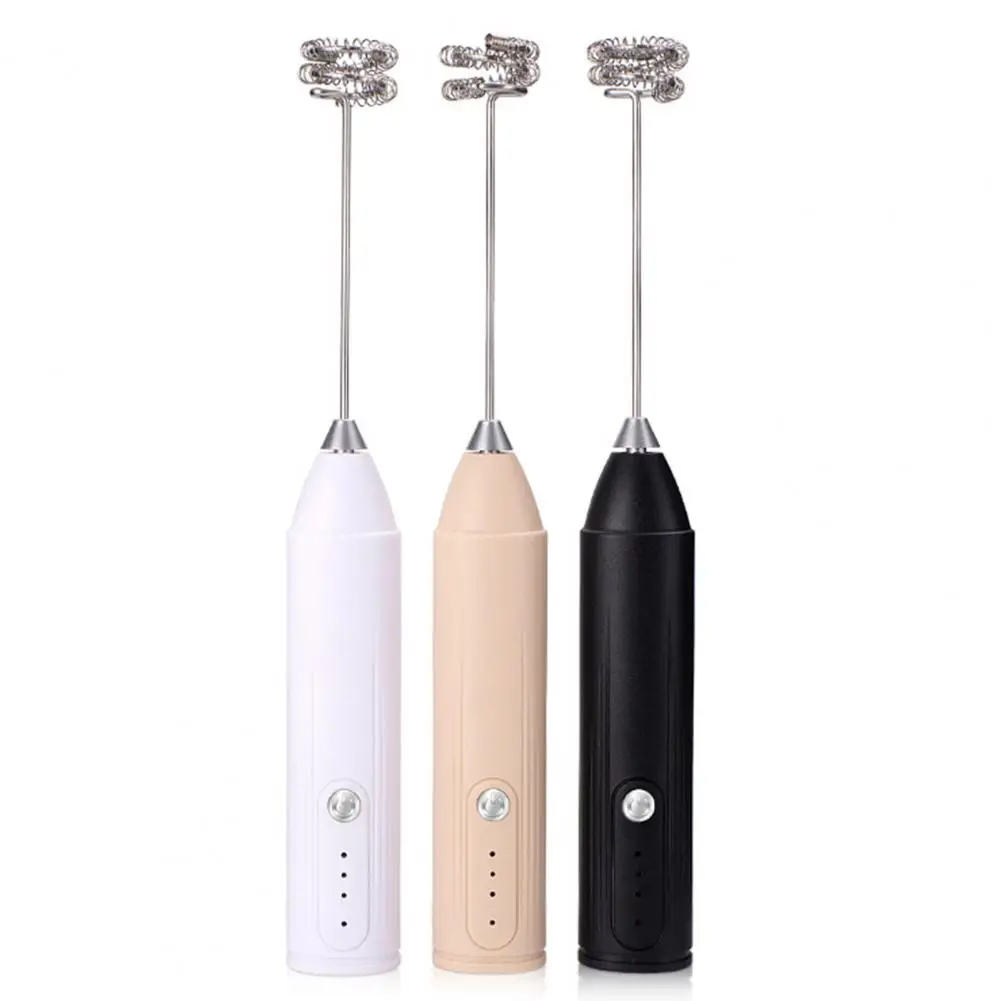 Kitchen Baking Blender - 3-Speed Adjustable USB Handheld Milk Frother