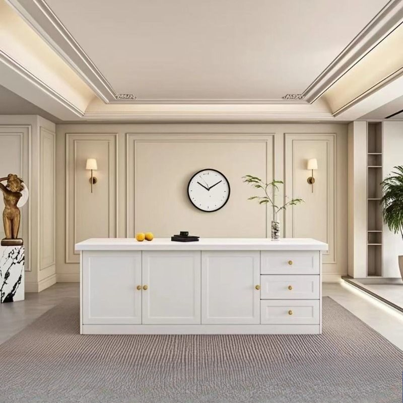 Kitchen Island Baking Table - Light luxury bar, home kitchen island