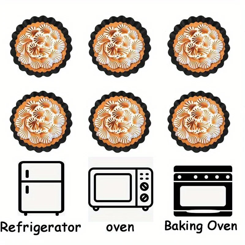 Kitchen Baking Pans - Egg Tart Mold, Small Tart Mold,