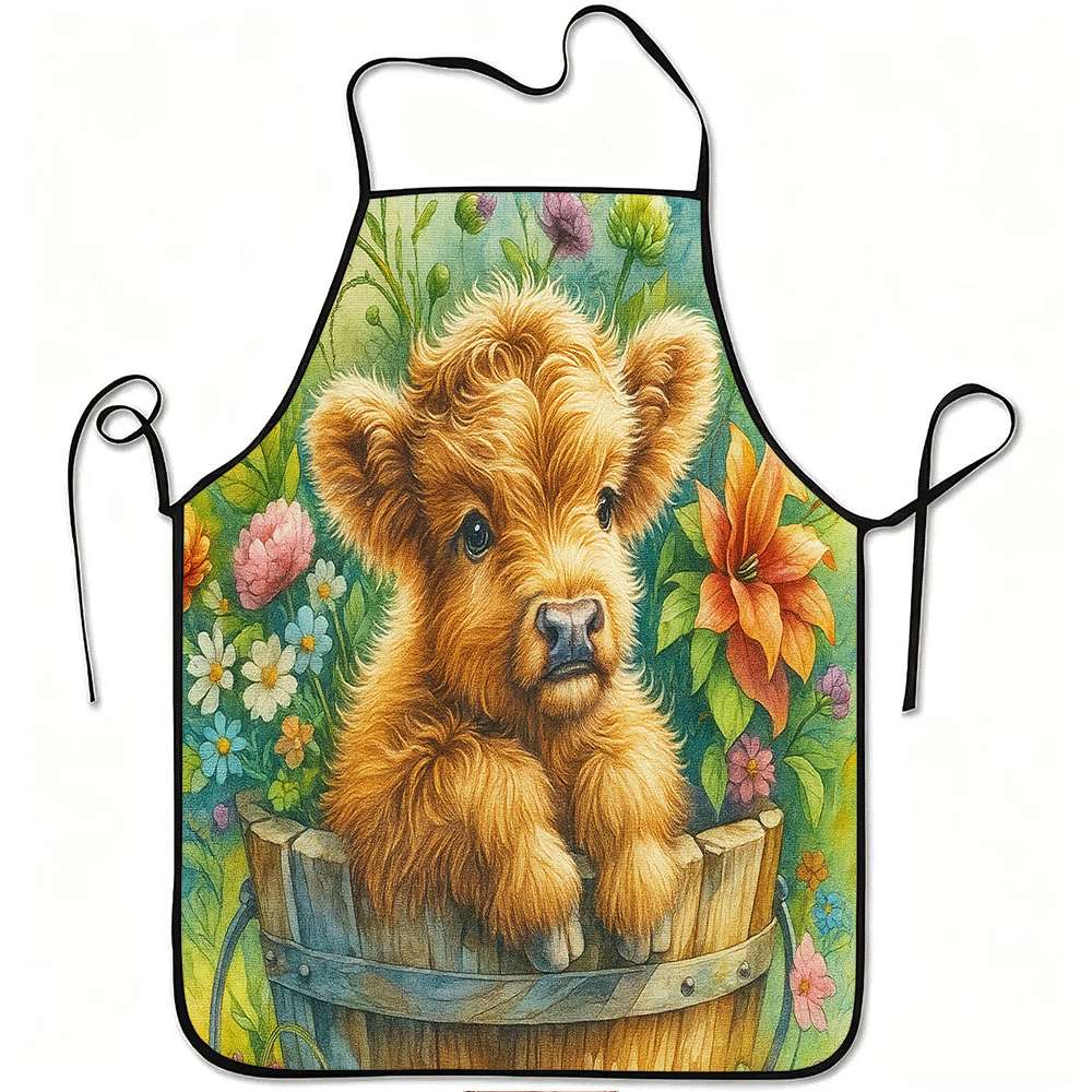 Baking Kitchen Design Ideas - 1 Piece of Country-Style Apron, Cute