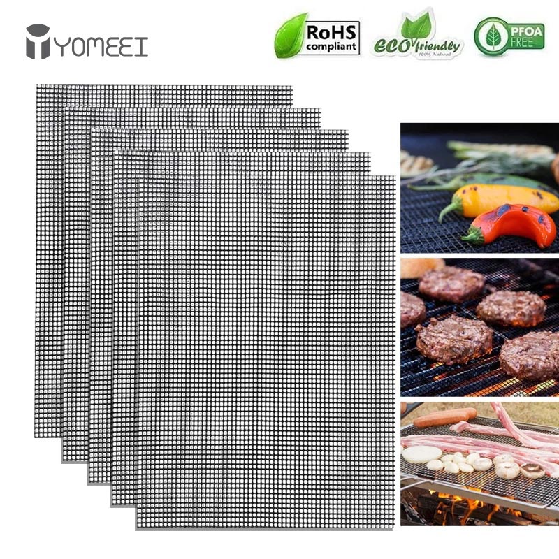 Super Kitchen Baking Mat - YOMEEI Non-stick Barbecue Grilling Mat Heat