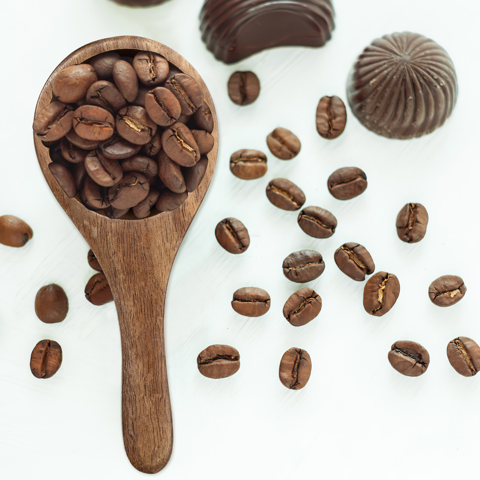 Kitchen Baking Soda - 1Pcs Sturdy Wooden Measuring Spoon Milk
