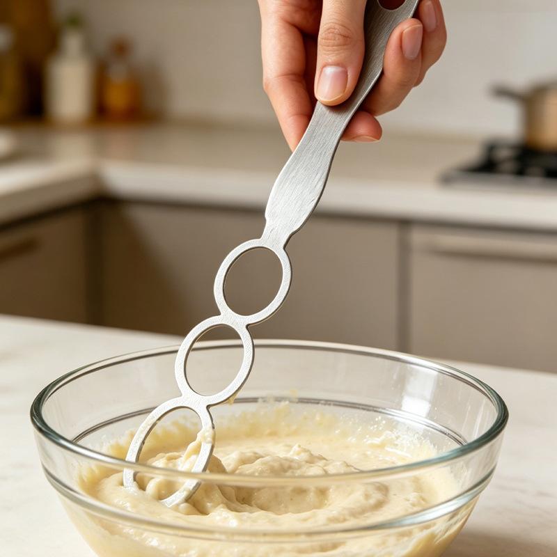 Stirring Tool Manual Dough Mix - Kitchen Baking Blender ulasan dan harga