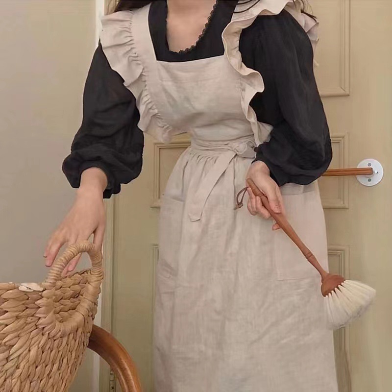1PC French Pastoral Florist Ar - Kitchen Baking ulasan dan harga