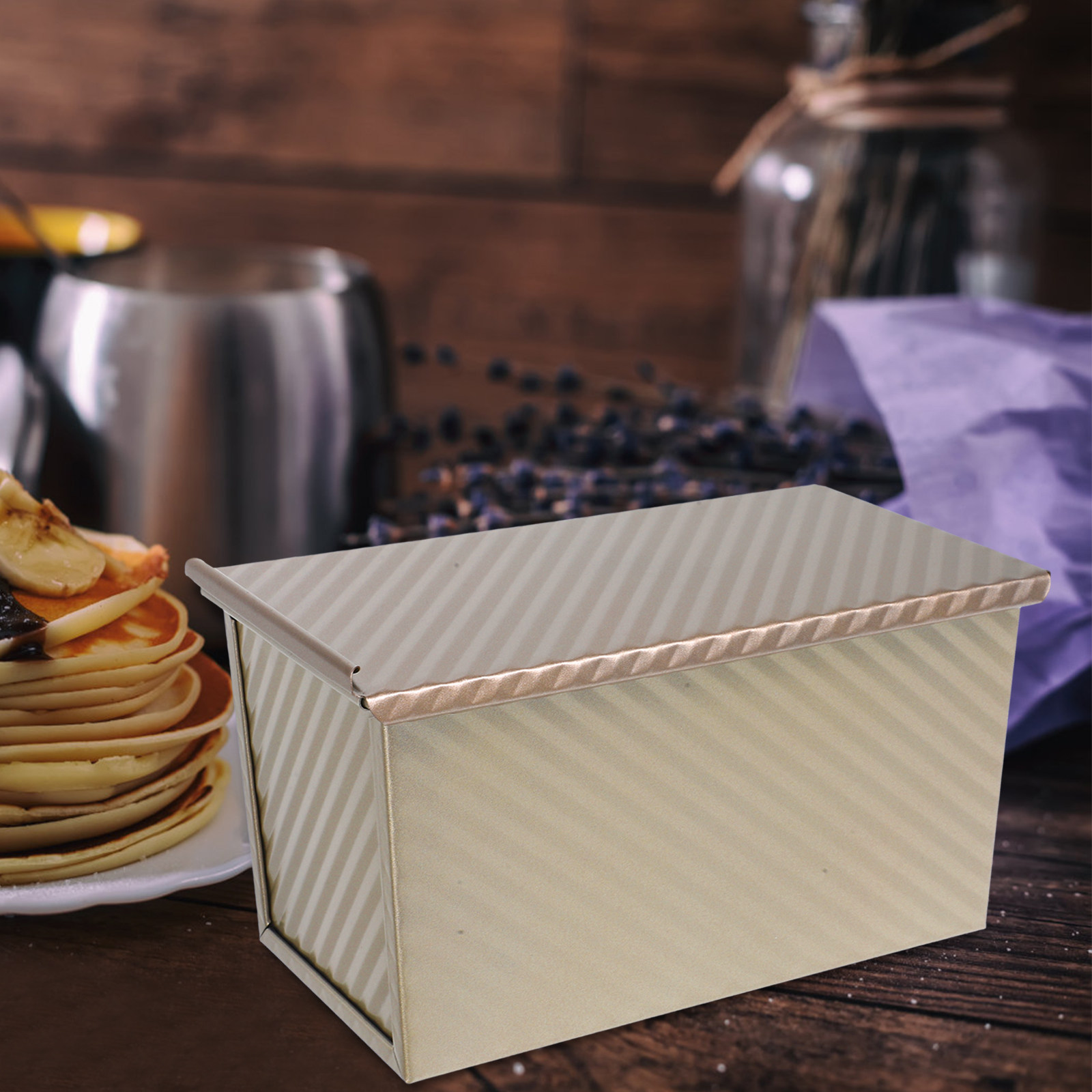 Toast Bread Baking Tool Metal  - Kitchen Baking Pans ulasan dan harga