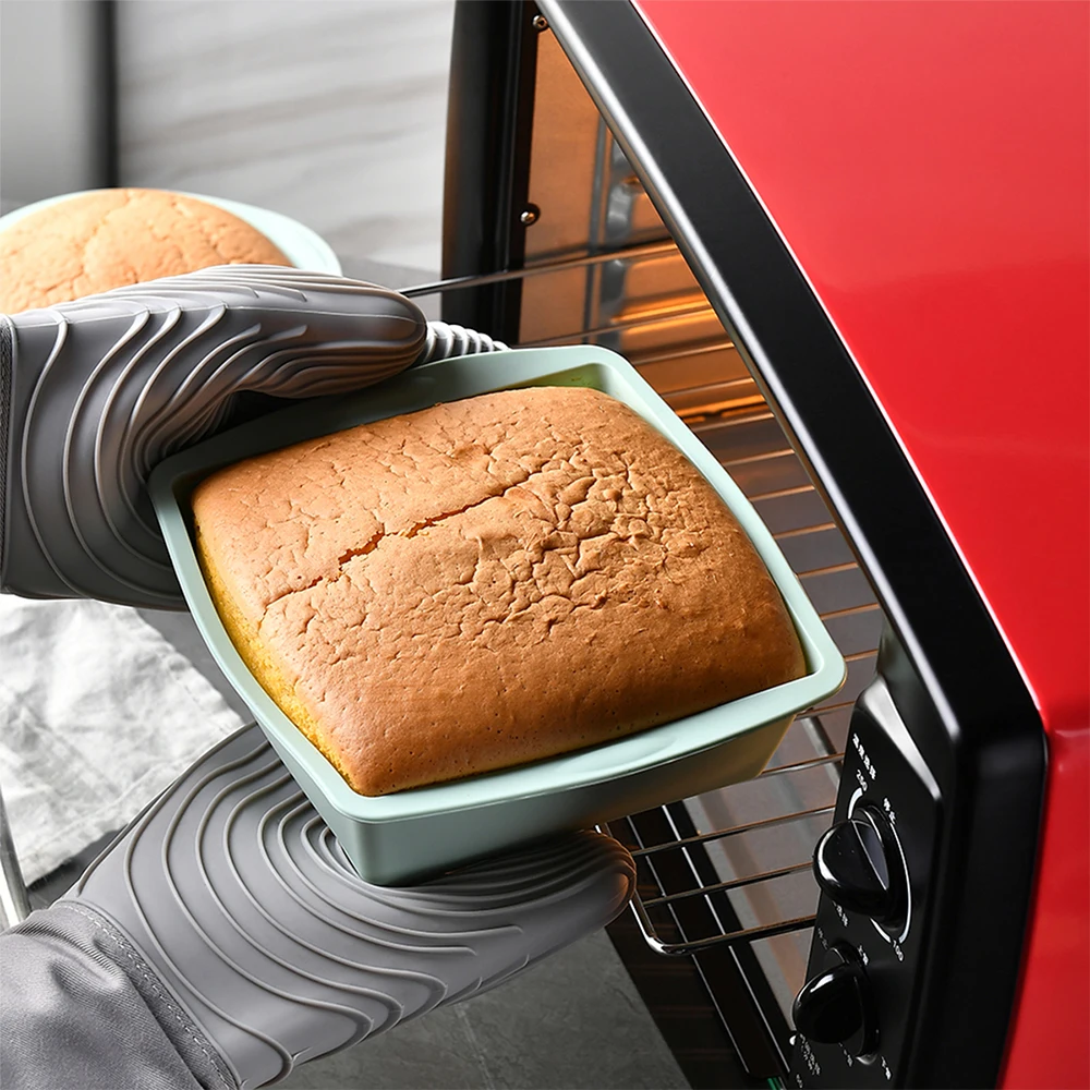 1/4Pcs Silicone Square Cake Mo - Kitchen Baking Ware ulasan dan harga