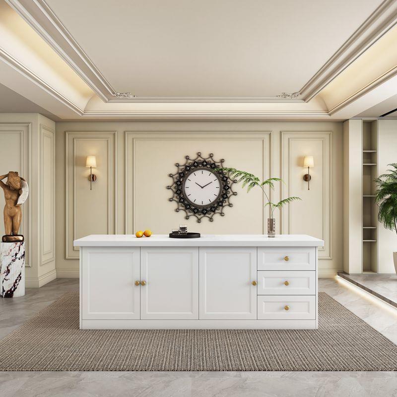 Modern light luxury bar, home  - Kitchen Island Baking Table ulasan dan harga