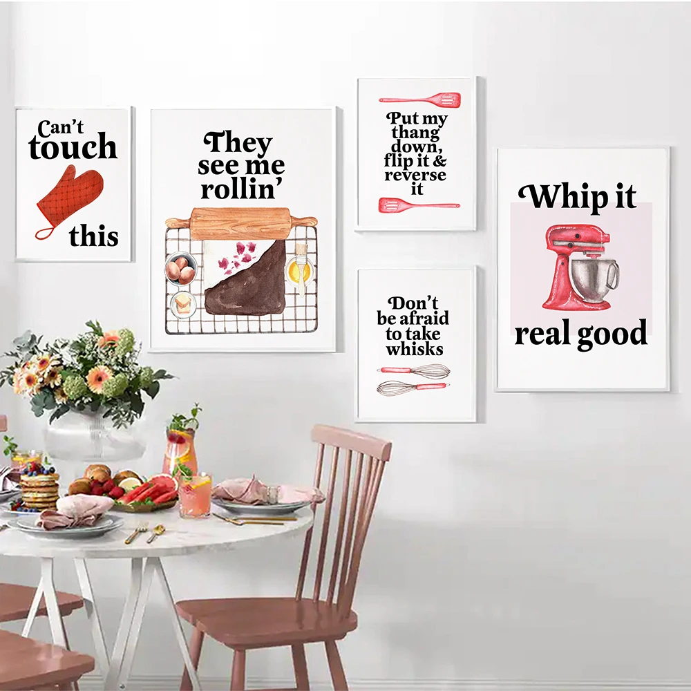 Baking Print Funny Kitchen Rap - Kitchen Baking Quotes ulasan dan harga