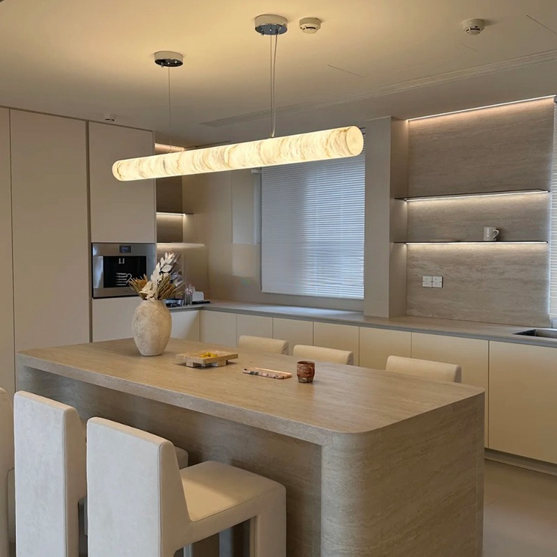 Minimalist Luxury Marble Hangi - Kitchen Island Baking Table ulasan dan harga