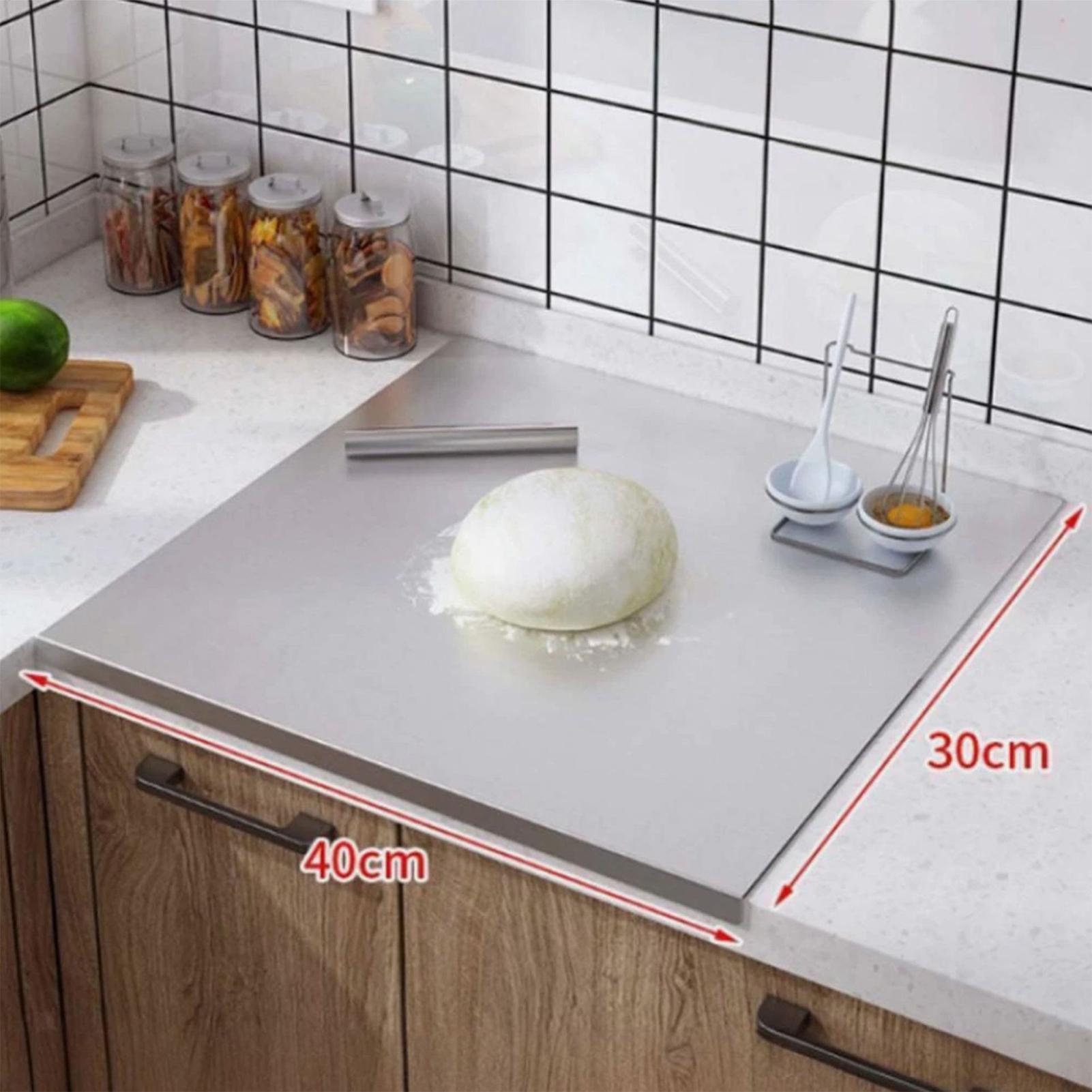 Stainless Steel Cutting Board  - Kitchen Baking ulasan dan harga