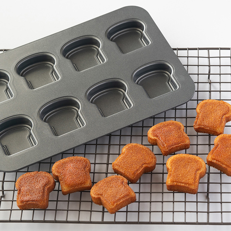 8 Cavity Toast Bread Pattern C - Kitchen Baking Pans ulasan dan harga