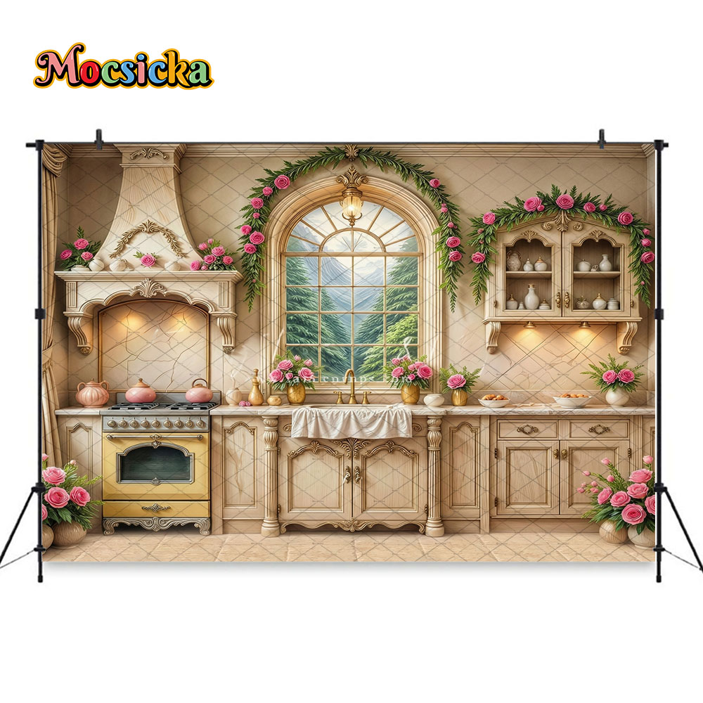 Mocsicka Backdrop Photography  - Kitchen Baking Photoshoot ulasan dan harga