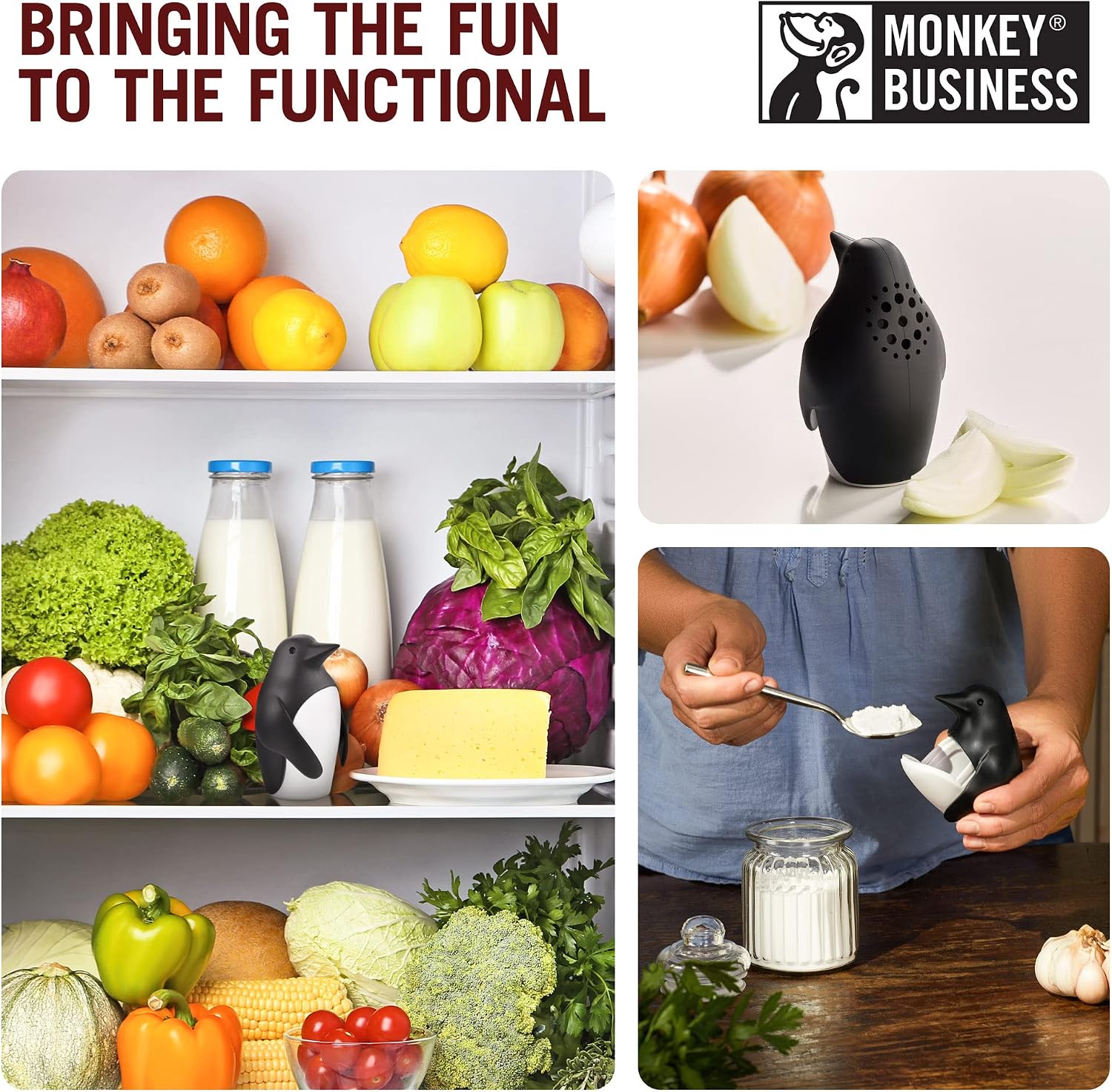 Cute Fridge Deodorizer with Ba - Kitchen Baking Soda ulasan dan harga