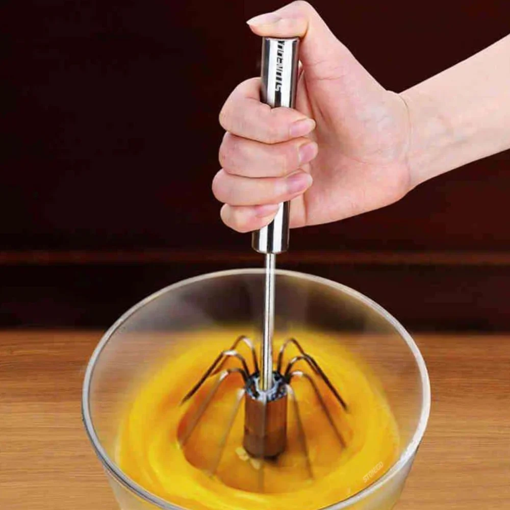 Manual Pressure Rotary Blender - Kitchen Baking Blender ulasan dan harga