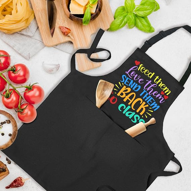 Funny Teacher Quote Black Apro - Kitchen Baking Quotes ulasan dan harga