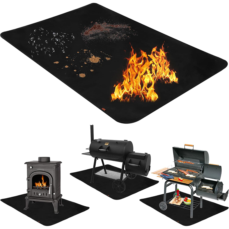 LMETJMA Under Grill Mat Heat R - Super Kitchen Baking Mat ulasan dan harga