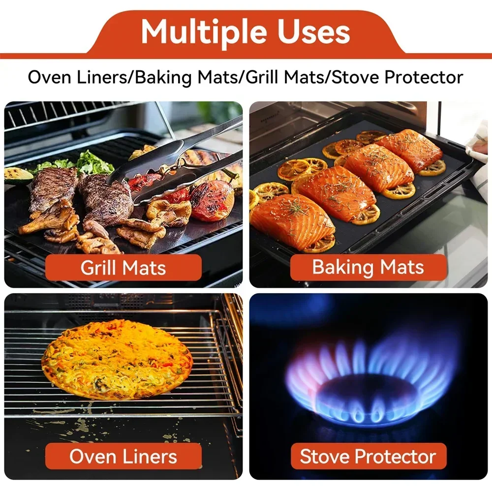 Reusable Non-Stick Oven Liners - Super Kitchen Baking Mat ulasan dan harga