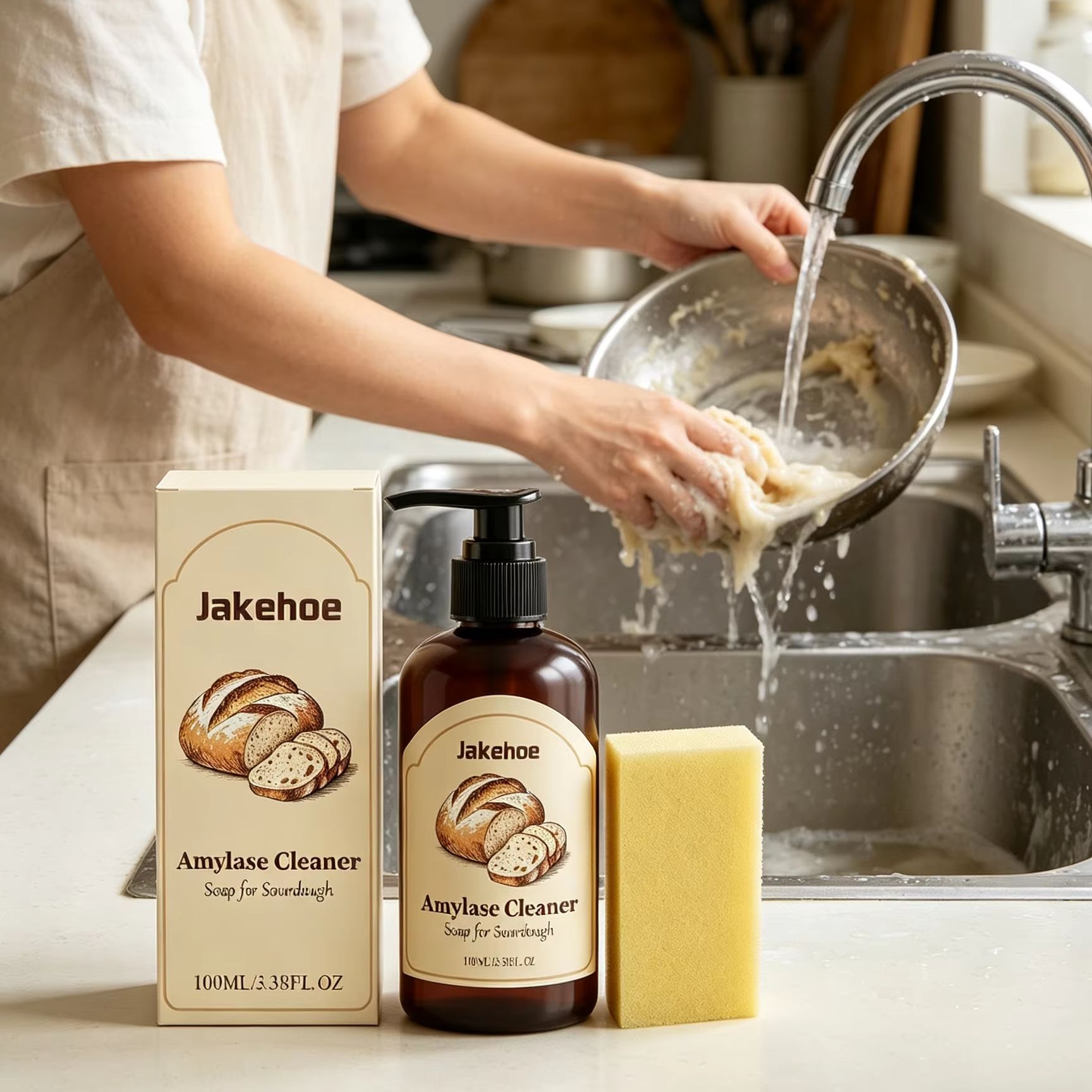Jakehoe Amylase Cleaner Soap S - Kitchen Baking Mess ulasan dan harga