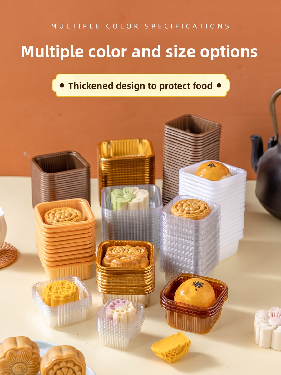 Thickened Plastic Mooncake Pac - Kitchen Baking ulasan dan harga