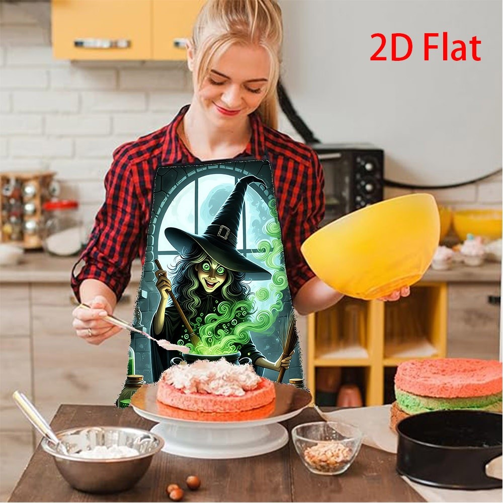 Funny Witch Cooking Apron, Hal - Kitchen Witch Baking ulasan dan harga