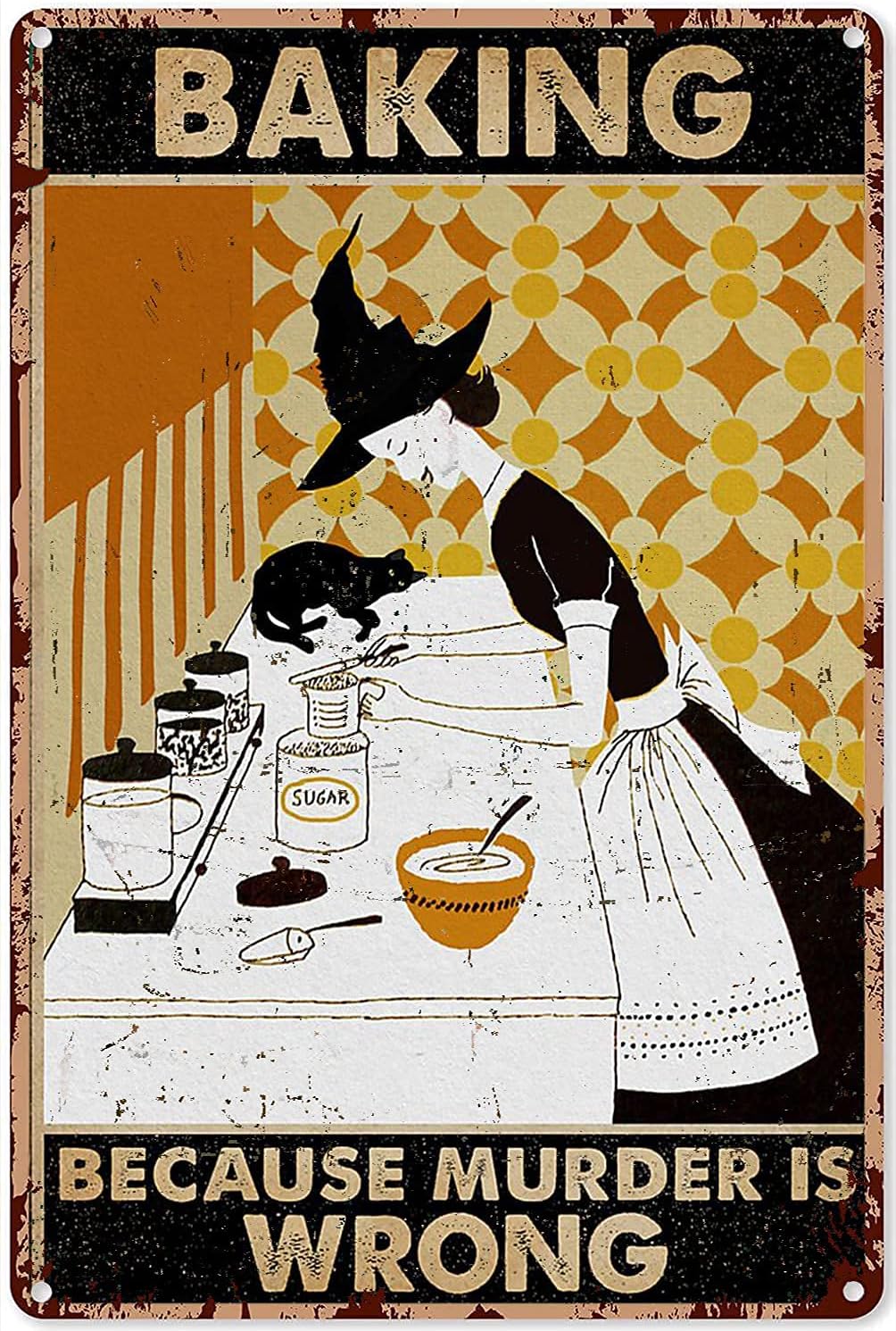 Witch Baking Decor Kitchen Sig - Kitchen Witch Baking ulasan dan harga