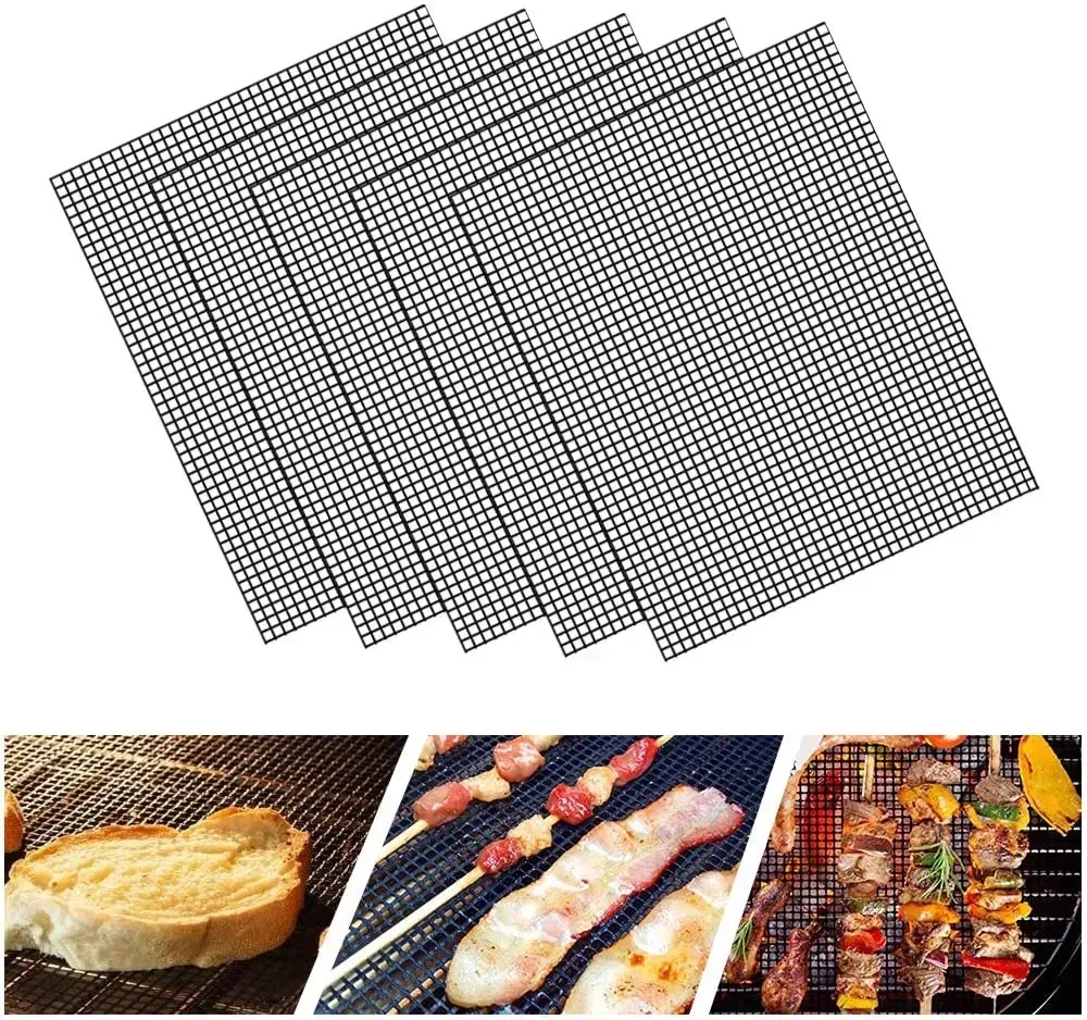 Bbq Barbecue PTFE Mesh Mat, Fi - Super Kitchen Baking Mat ulasan dan harga