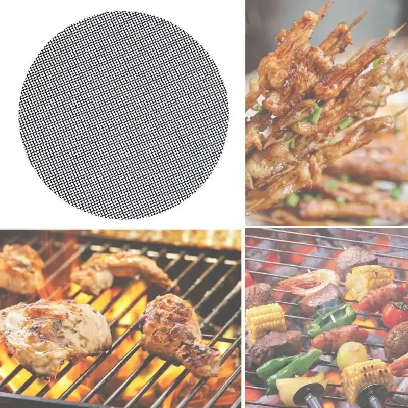 Bbq Barbecue PTFE Mesh Mat, Fi - Super Kitchen Baking Mat ulasan dan harga