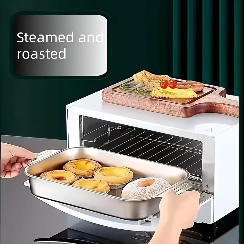 Stainless Steel Deep Baking Pa - Kitchen Baking Ware ulasan dan harga