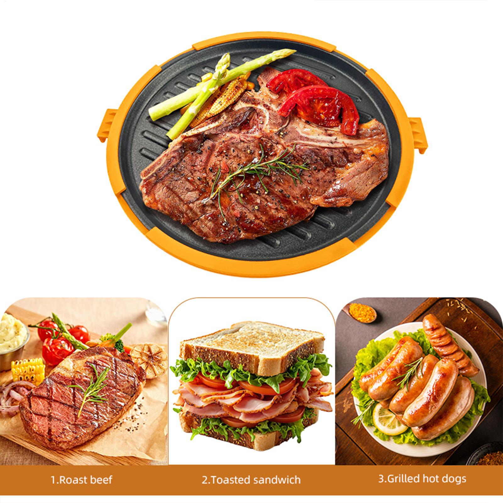 Microwave Grill Pan Quick-Heat - Kitchen Baking Pans ulasan dan harga