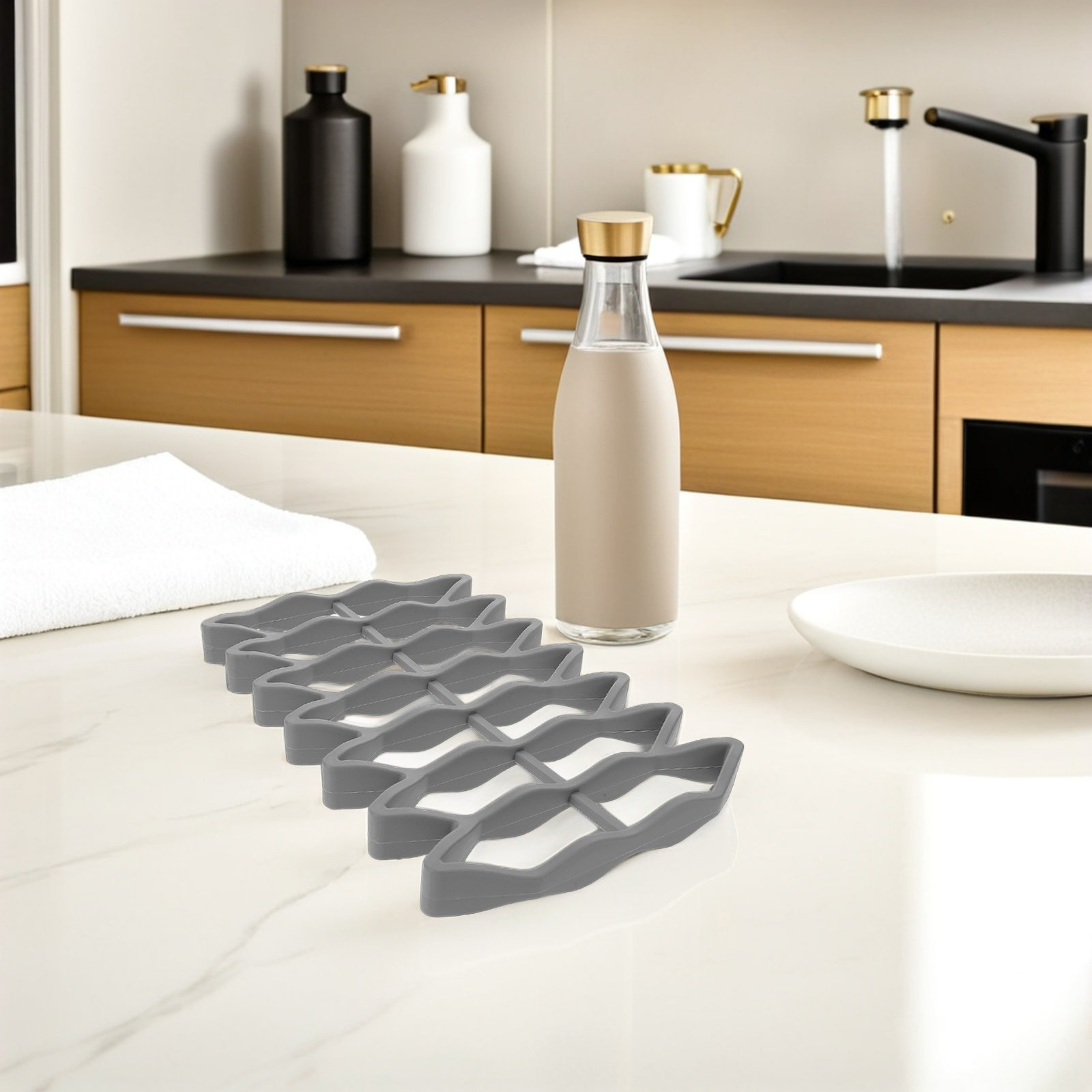 2Pcs Silicone Oven Roasting Ra - Kitchen Baking Pans ulasan dan harga