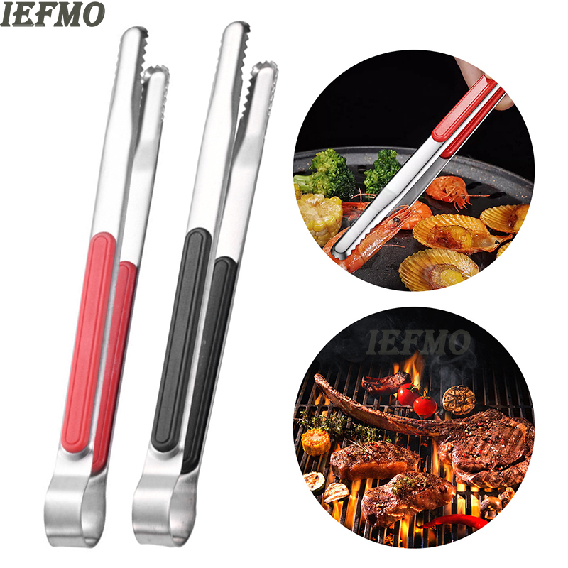 Stainless Steel BBQ Grill Tong - Kitchen Baking Ware ulasan dan harga