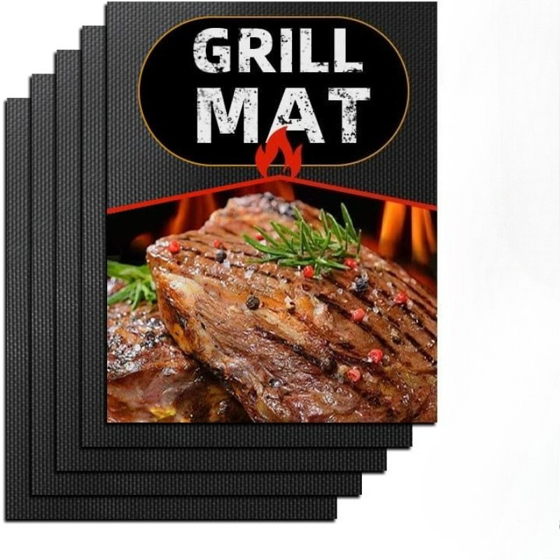 5 pcs Teflon Grilling Mat Non  - Super Kitchen Baking Mat ulasan dan harga