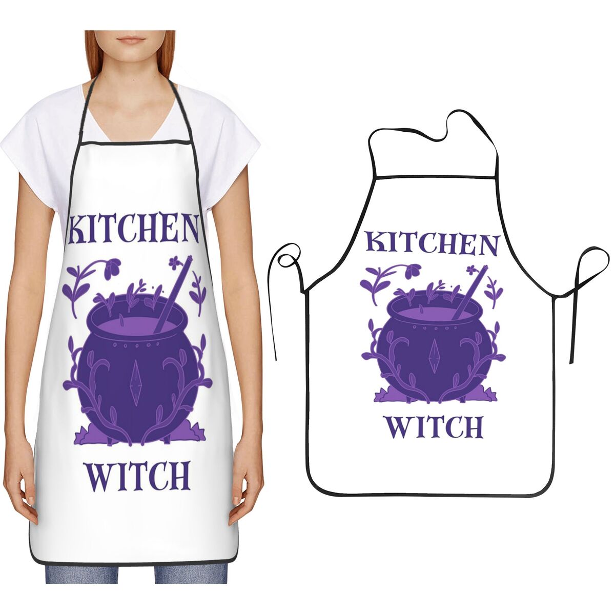 Kitchen Witch Purple Cauldron  - Kitchen Witch Baking ulasan dan harga