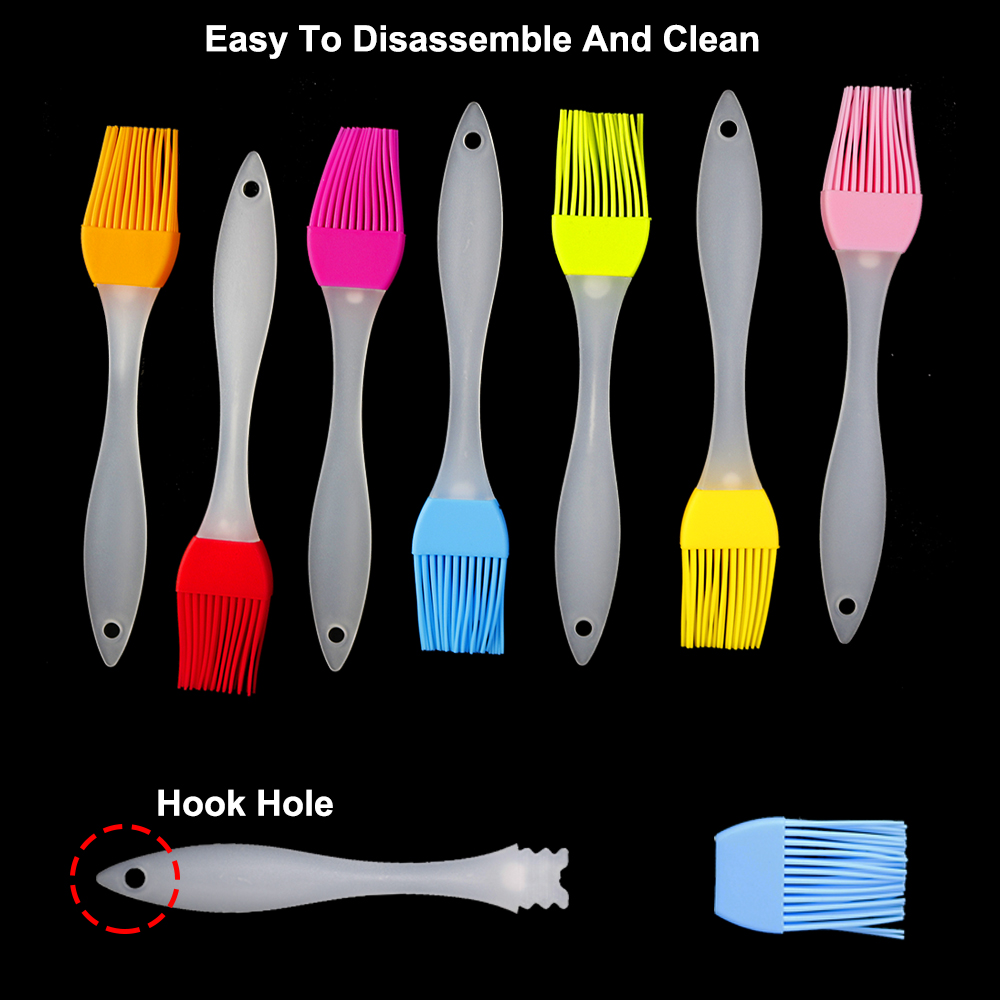 1Pcs 7 Colour Food Silicone Br - Kitchen Baking Ware ulasan dan harga