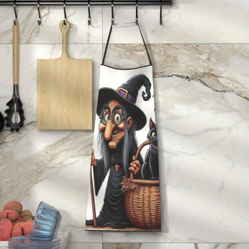 1pc Witch and Black Cat Themed - Kitchen Witch Baking ulasan dan harga