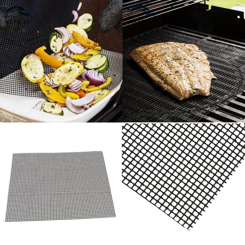 Grill Mesh Mat Set of 5, Reusa - Super Kitchen Baking Mat ulasan dan harga
