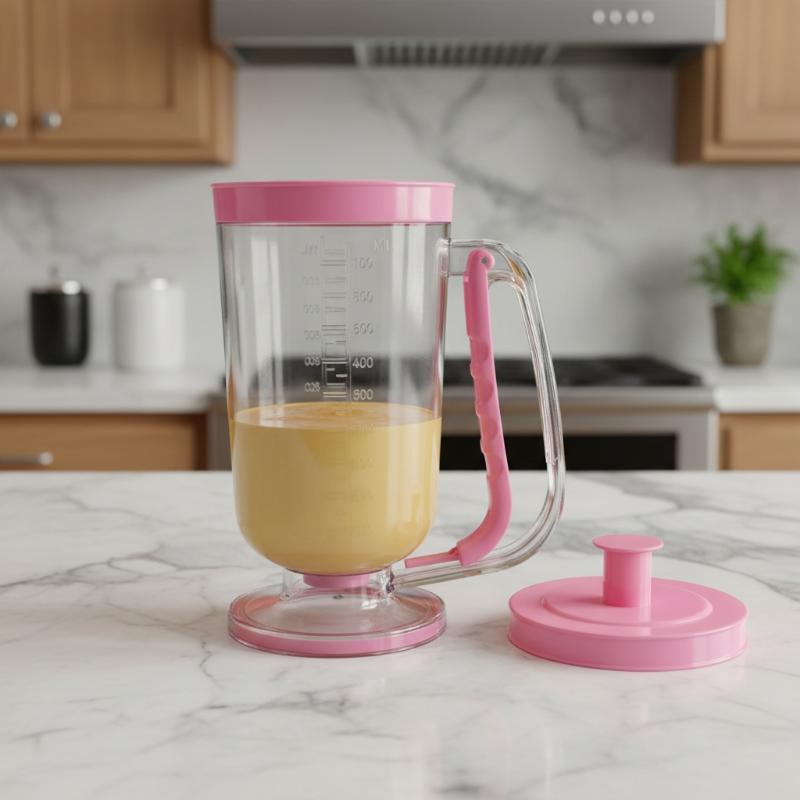 900ml Handheld Batter Dispense - Kitchen Baking Mess ulasan dan harga