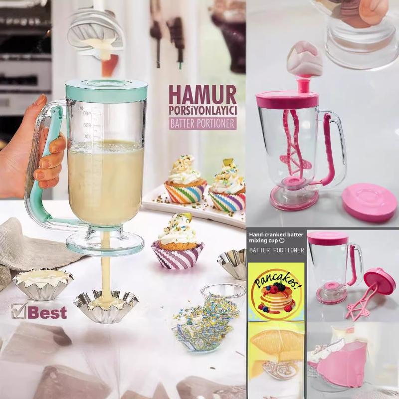 900ml Handheld Batter Dispense - Kitchen Baking Mess ulasan dan harga