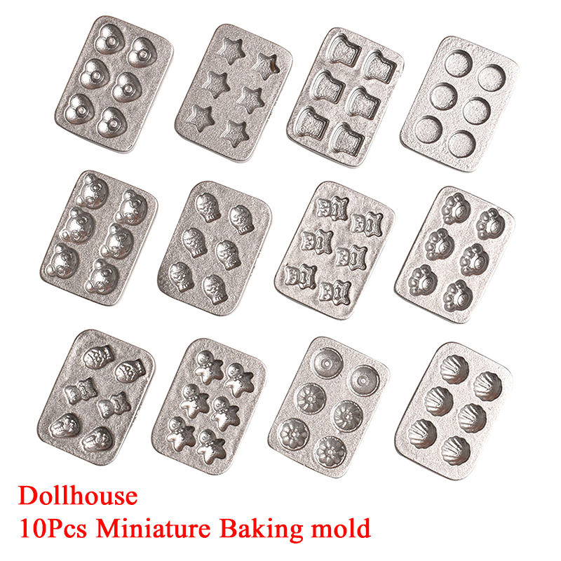 10pcs Doll House Miniature Min - Kitchen Baking ulasan dan harga