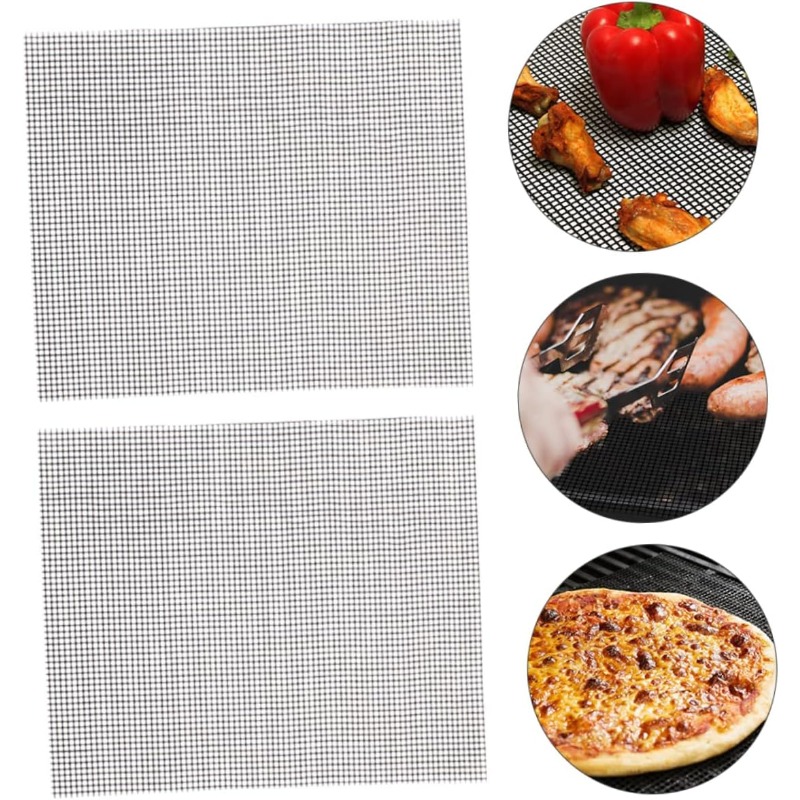 1PC Non-stick BBQ Grill Mesh M - Super Kitchen Baking Mat ulasan dan harga