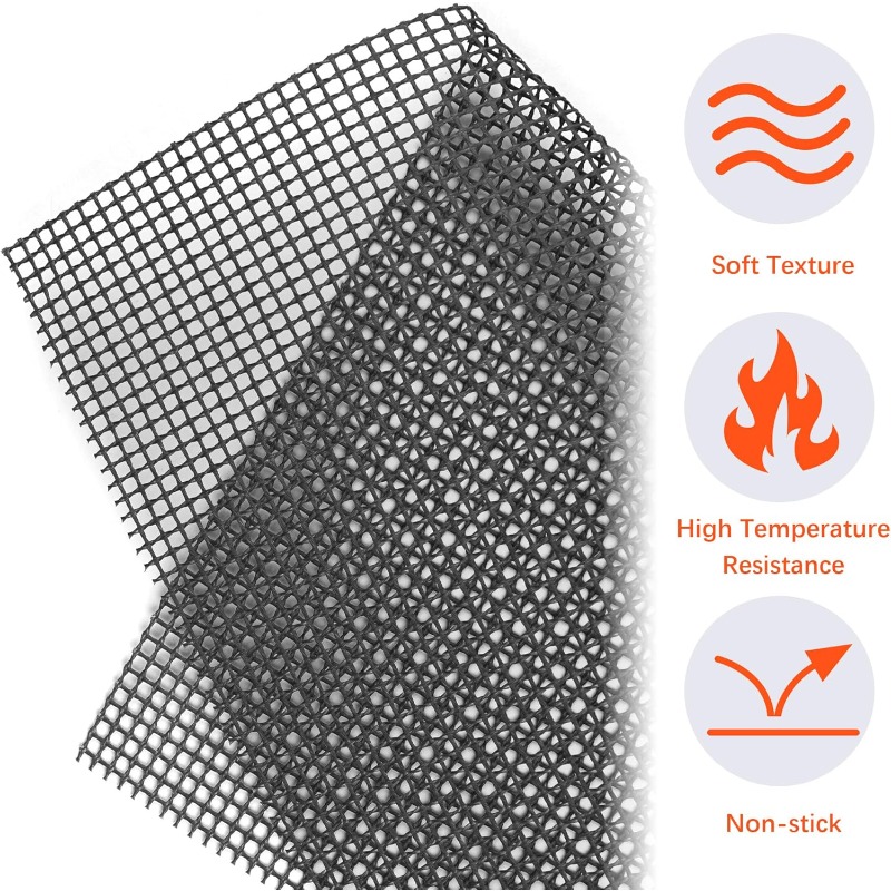 1PC Non-stick BBQ Grill Mesh M - Super Kitchen Baking Mat ulasan dan harga