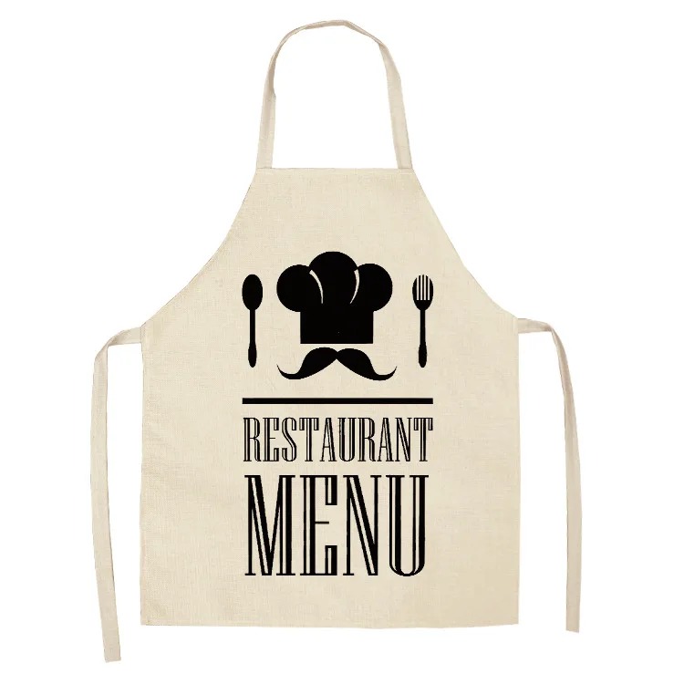 Funny Quote Letter Print Apron - Kitchen Baking Quotes ulasan dan harga