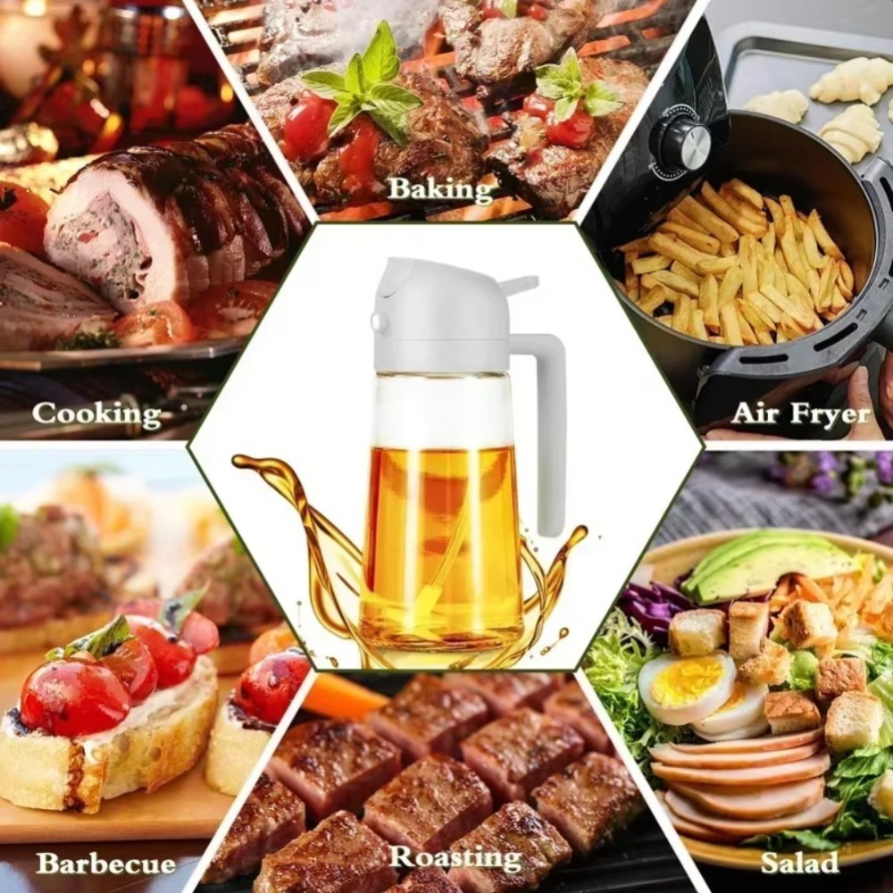 2in1 470ml Plastic Spray Oil S - Kitchen Baking ulasan dan harga