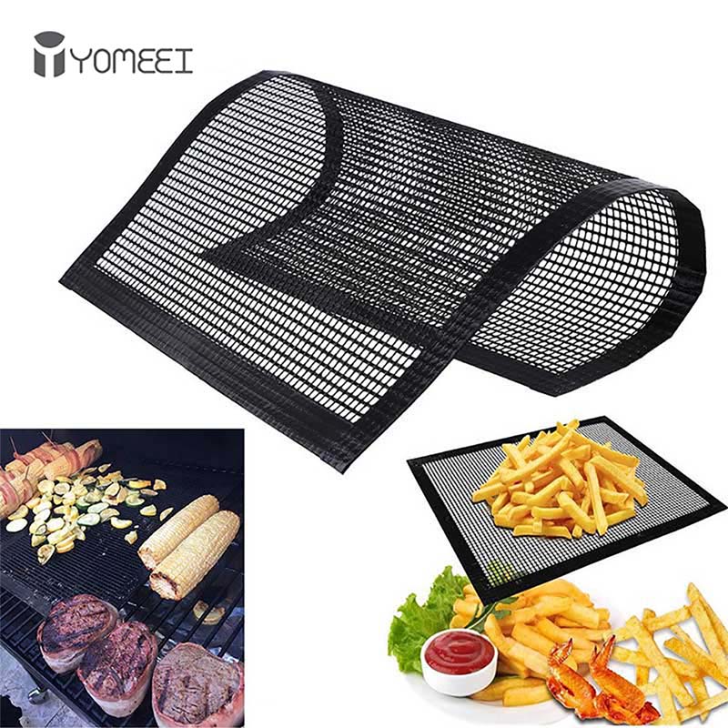 YOMEEI BBQ Grill Cover Mat Pad - Super Kitchen Baking Mat ulasan dan harga