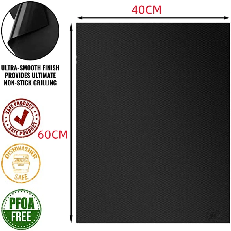 1/5/10pcs 60*40cm Non-stick BB - Super Kitchen Baking Mat ulasan dan harga