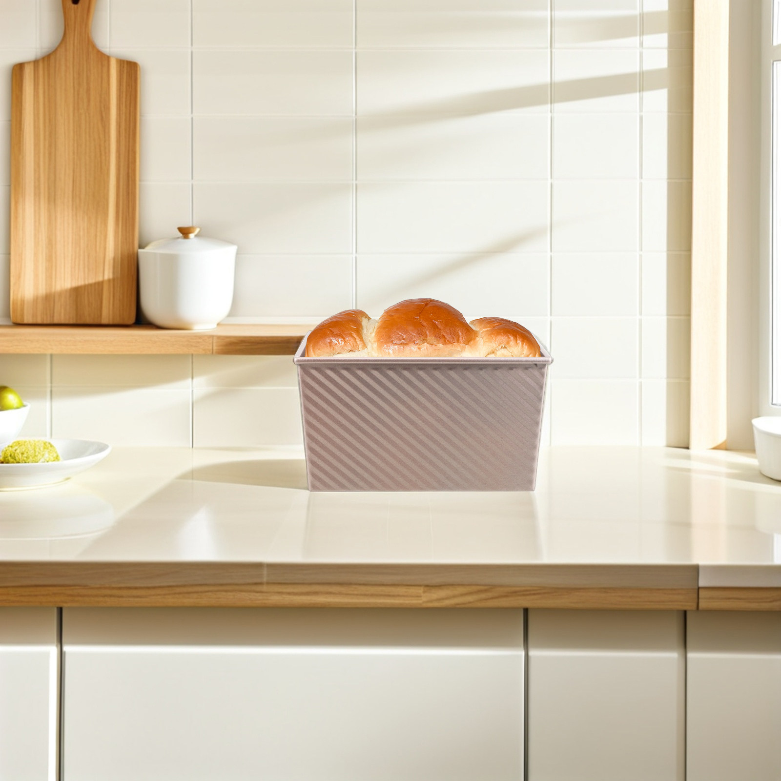 Non-Stick Rectangular Toast Pa - Kitchen Baking Pans ulasan dan harga